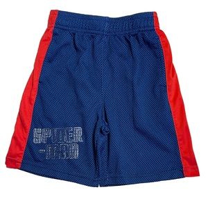 Marvel Spider-Man Mesh Shorts 3T Toddler Blue Red